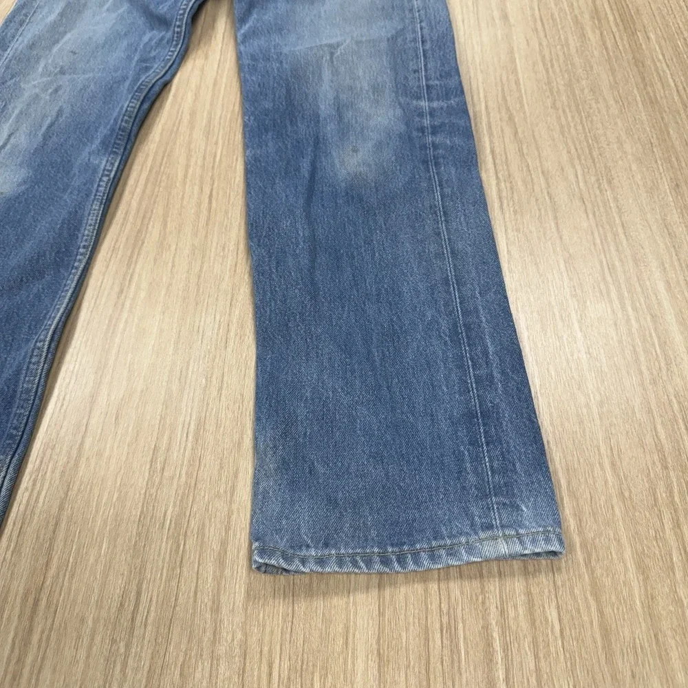 Levi's 501xx Jeans 34x34 Fit 30x30 90s Made Button Fly Made In USA Medium Wash
